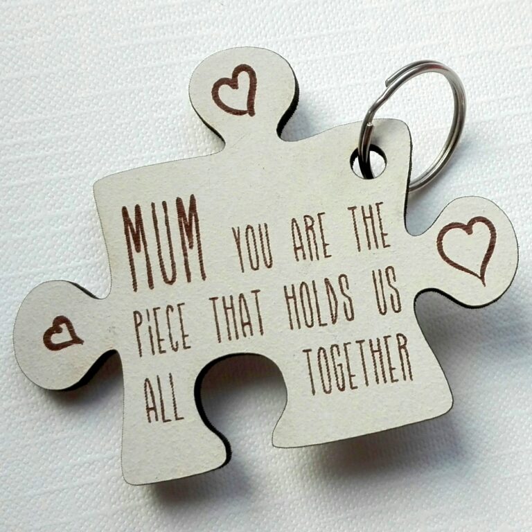 Wooden laser cut promotional keyrings and other items