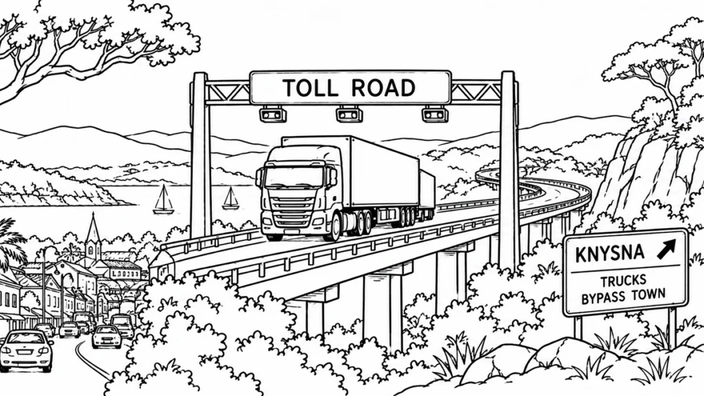 Toll Road to Take Trucks out of Town