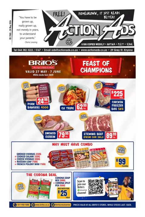 Action Ads Knysna – Issue 1960 – 28 May 2026