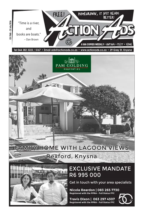 Action Ads Knysna – Issue 1968 – 23 July 2026
