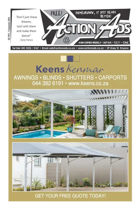 Action Ads Knysna – Issue 1974 – 3 September 2026